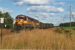Unit hopper train rolls west